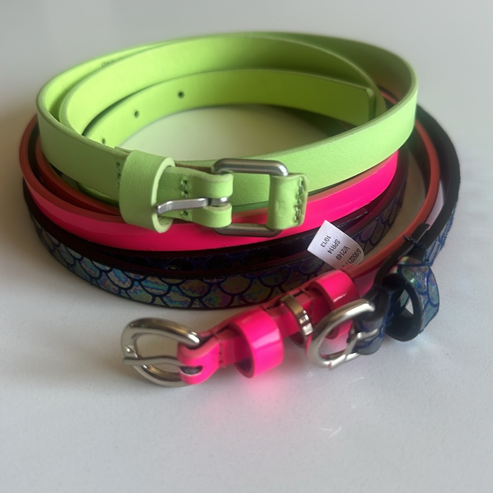 Skinny Belt Bundle of 3